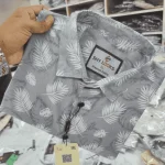 Stylish Pure Cotton Full Sleeve Print Shirt for Men - Slim Fit & Comfortable - Image 4